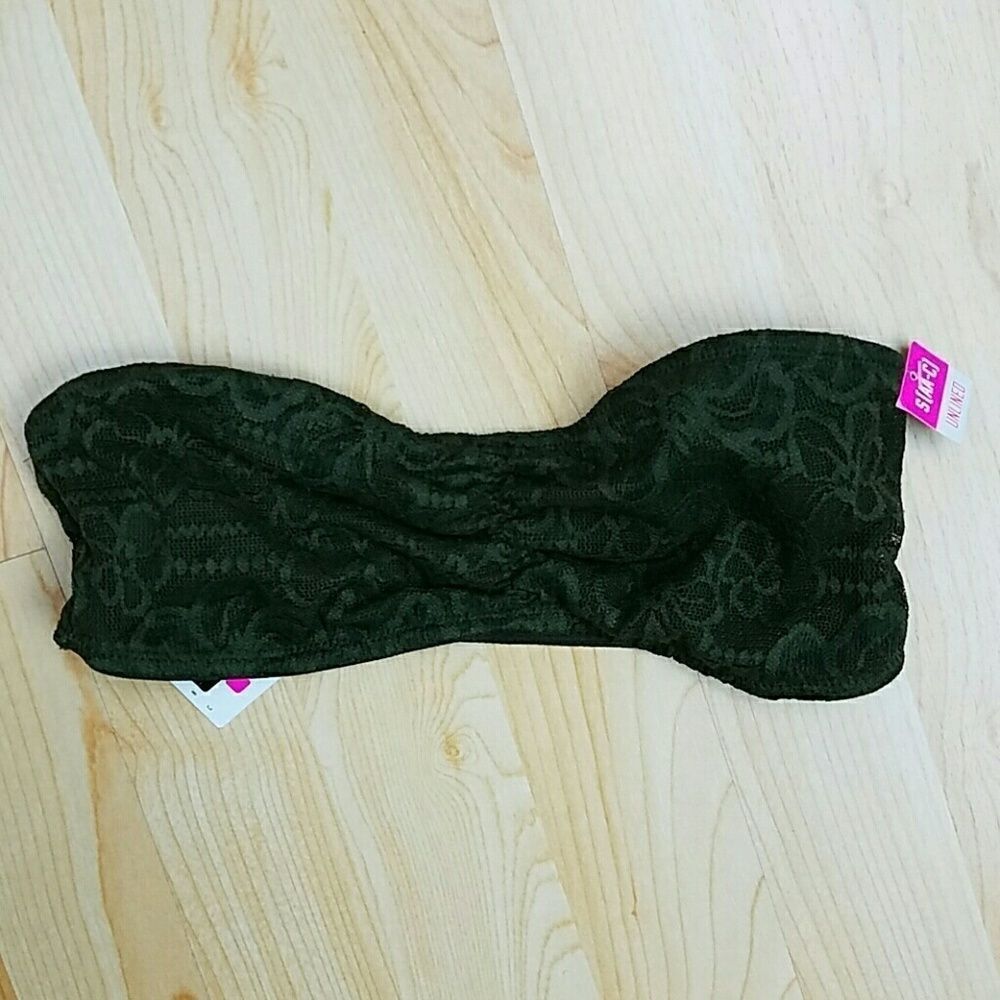 Pink Victoria's Secret lace bandeau NWT